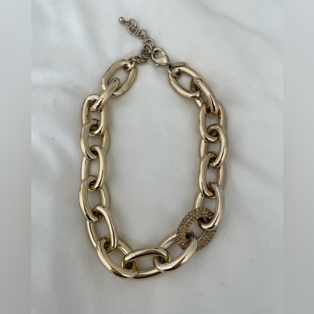 Express Gold Link Necklace